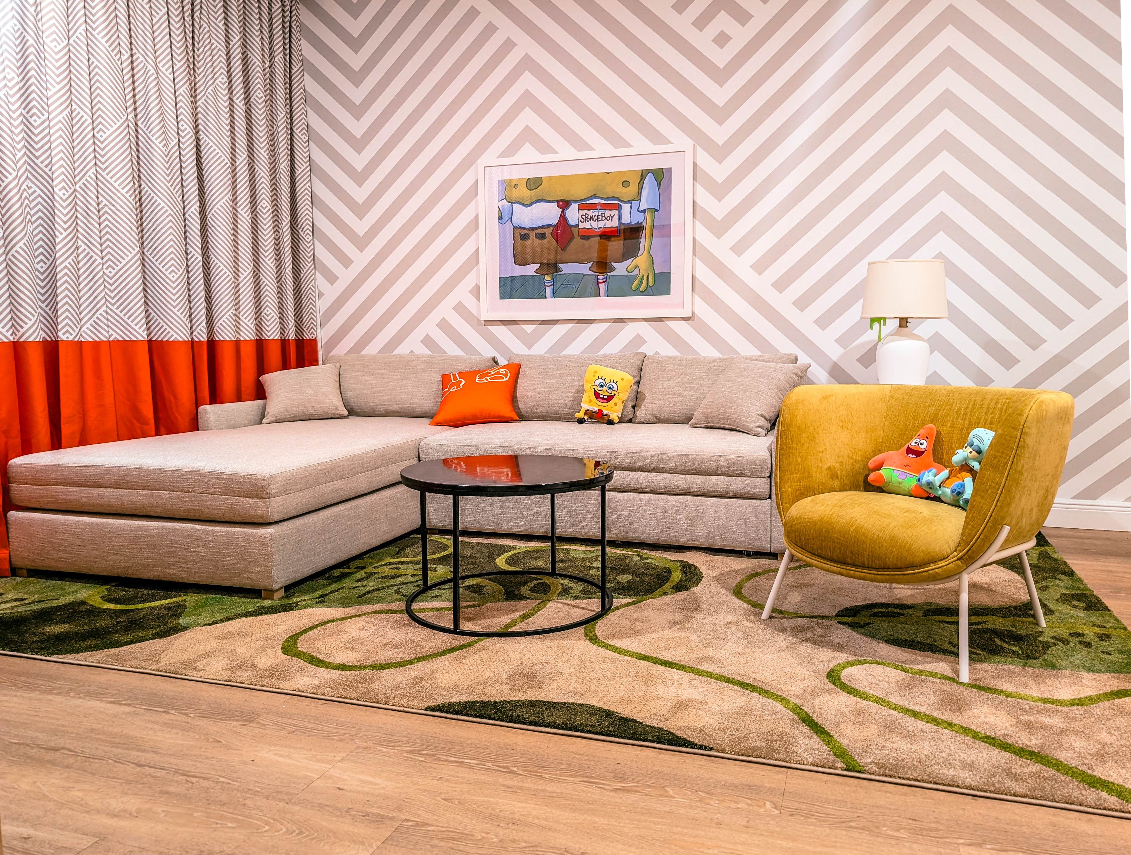 Open-plan living room