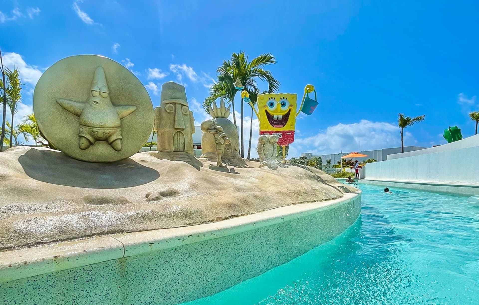 AquaNick sandcastle and lazy river