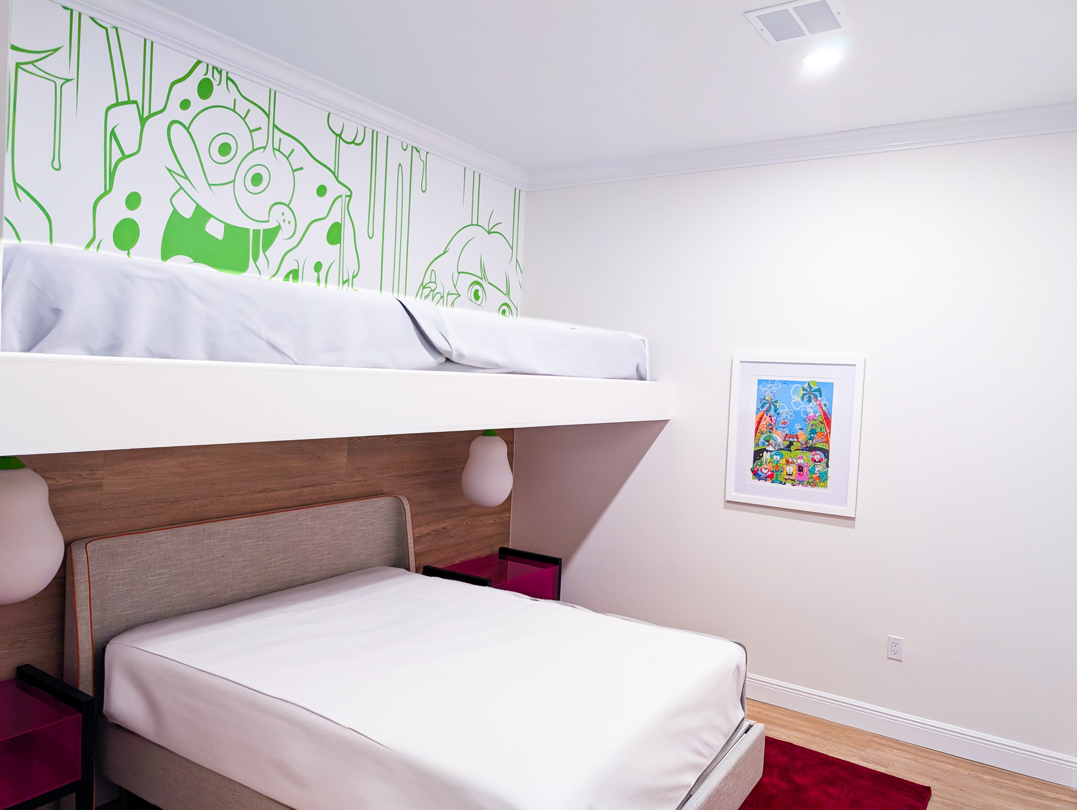 Bunk bed guest room